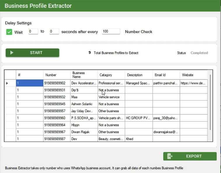 WA Sender Screenshot