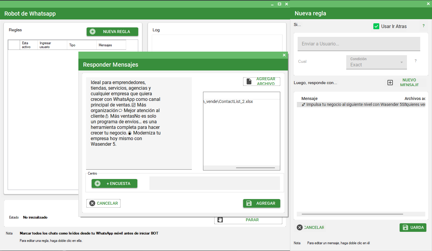 WA Sender Screenshot