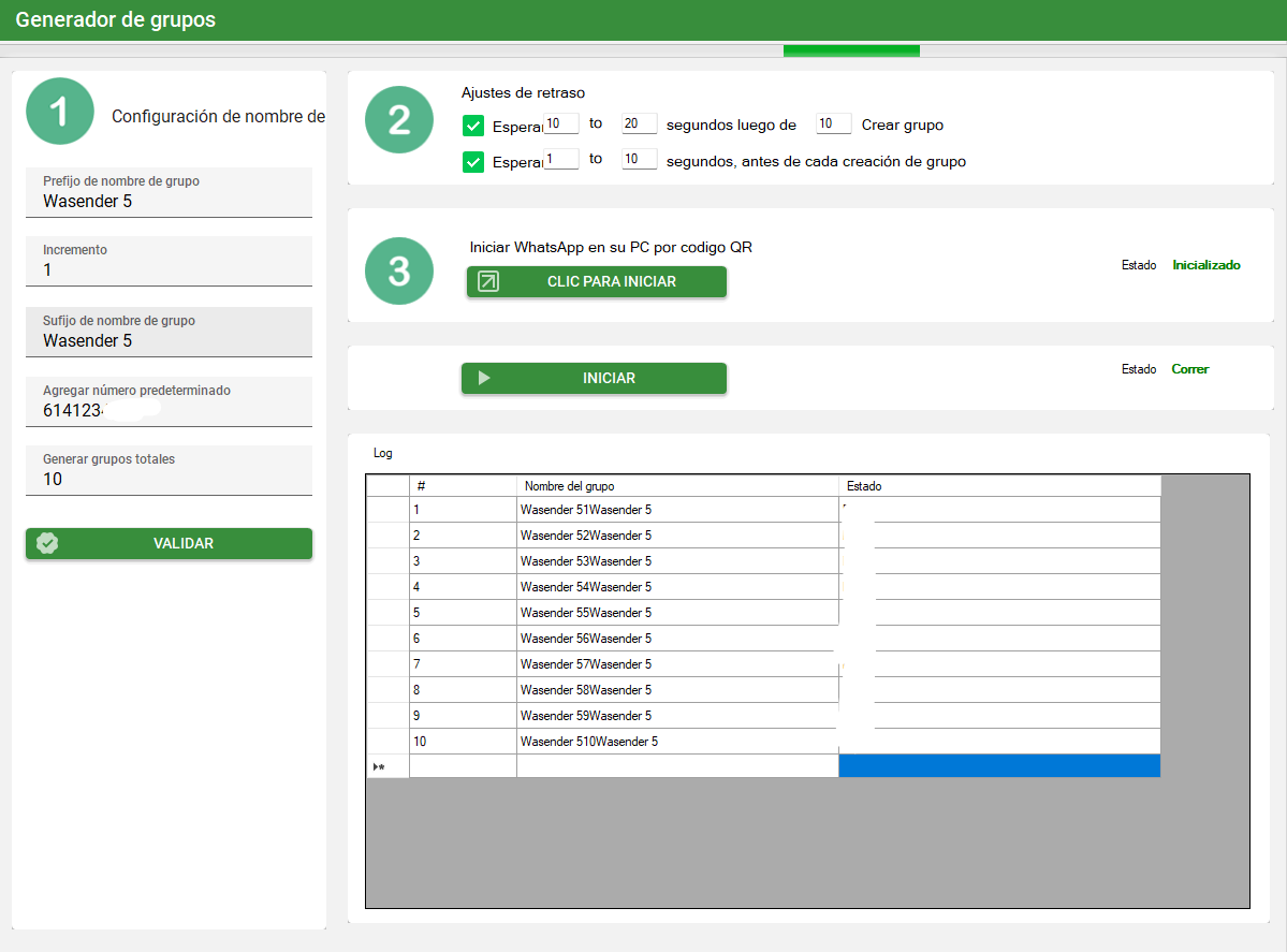 WA Sender Screenshot